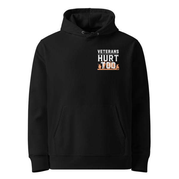 Soldiers Orange Hoodie – 100% Organic Cotton - Image 4