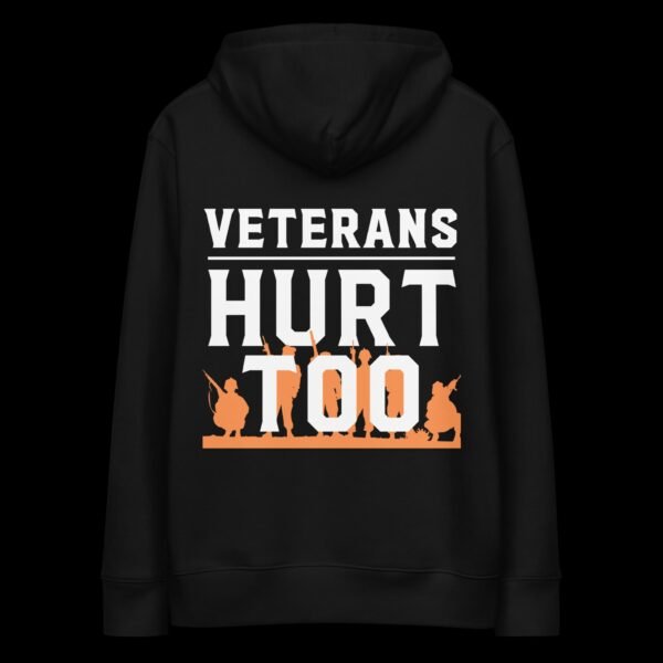 Soldiers Orange Hoodie – 100% Organic Cotton - Image 5