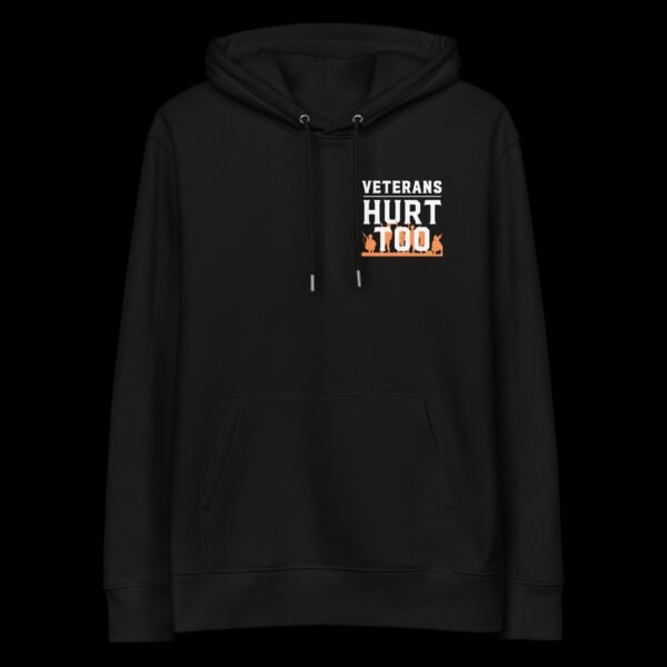 Soldiers Orange Hoodie – 100% Organic Cotton - Image 2