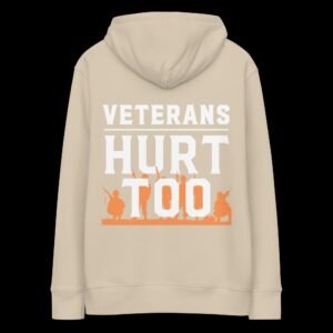 Soldiers Orange Hoodie – 100% Organic Cotton