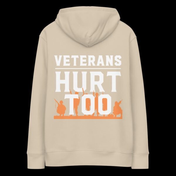 Soldiers Orange Hoodie – 100% Organic Cotton - Image 4