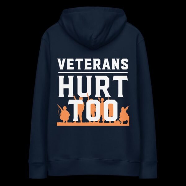 Soldiers Orange Hoodie – 100% Organic Cotton - Image 3